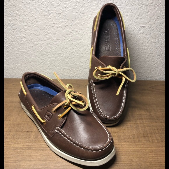 Women’s Sperry Top Sider 2-Eye Boot Shoe Brown